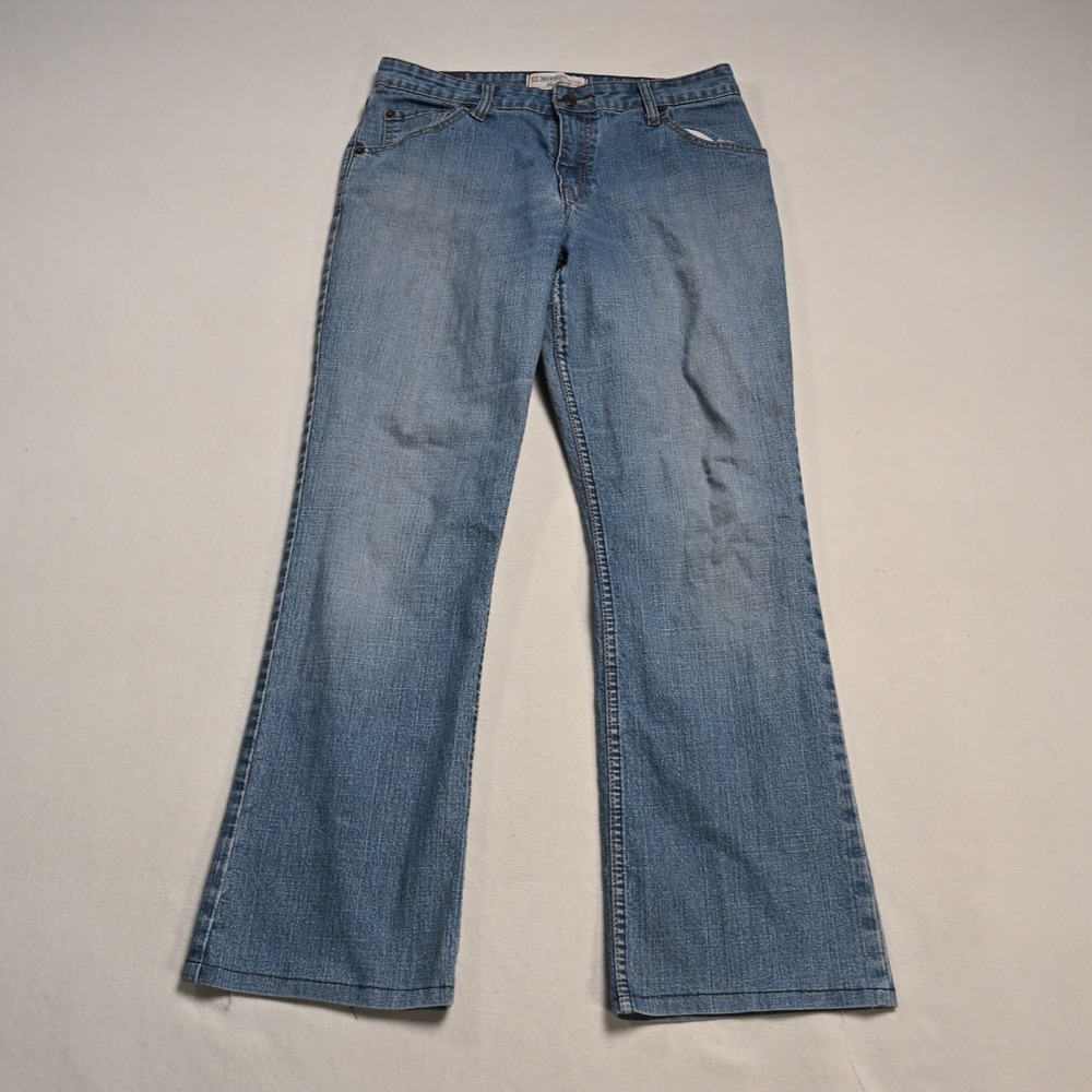 Levis Jeans Womens 10 Mid Rise Bootcut Vintage Y2K Denim Belt Loops Blue